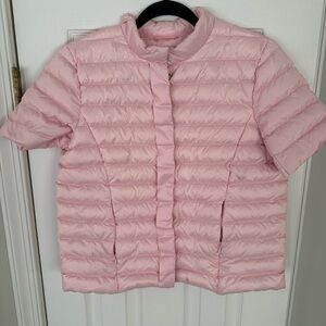 J. McLaughlin Sarabeth Pink Puffer Jacket Small
Down